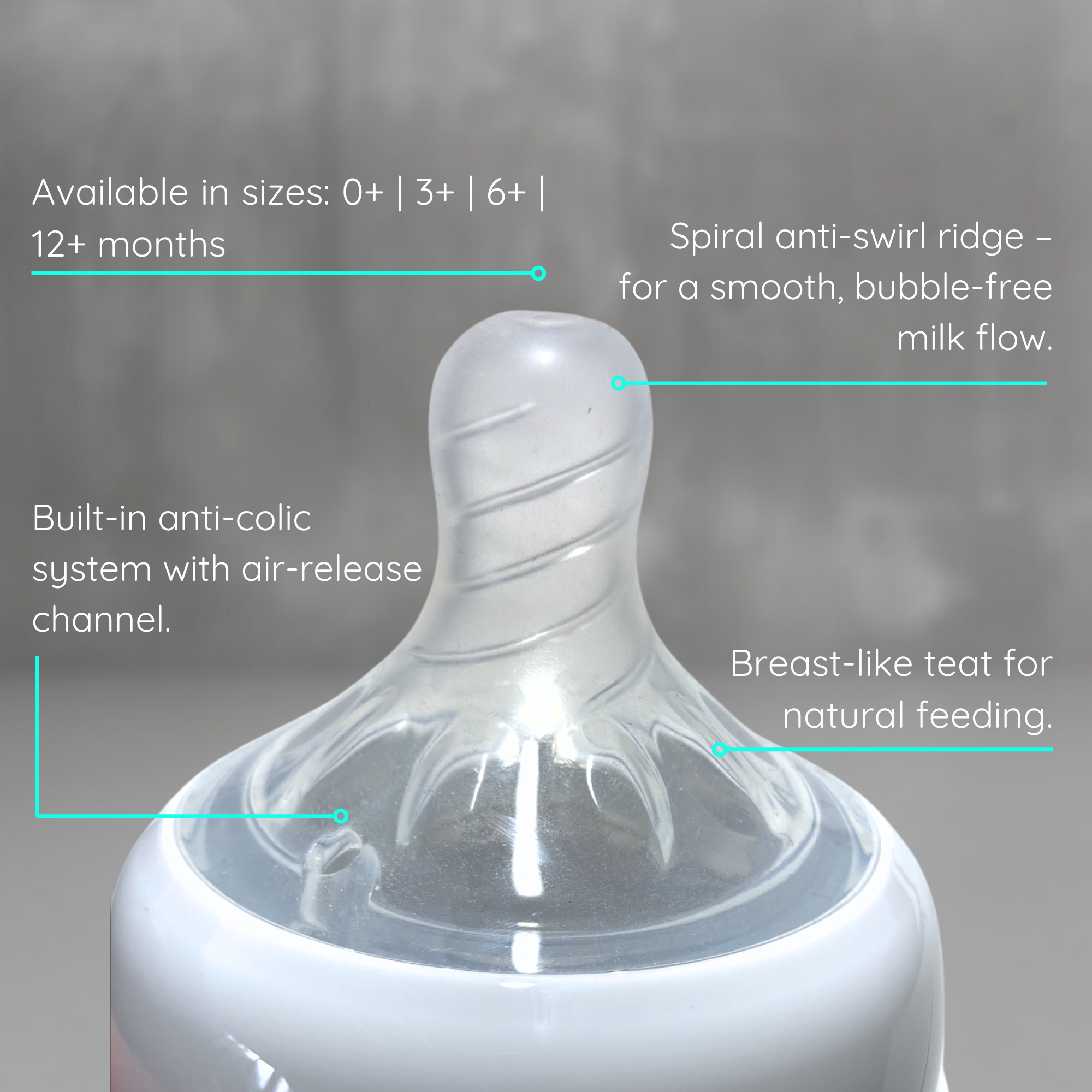 snoozi set: night bottle with bottle warmer