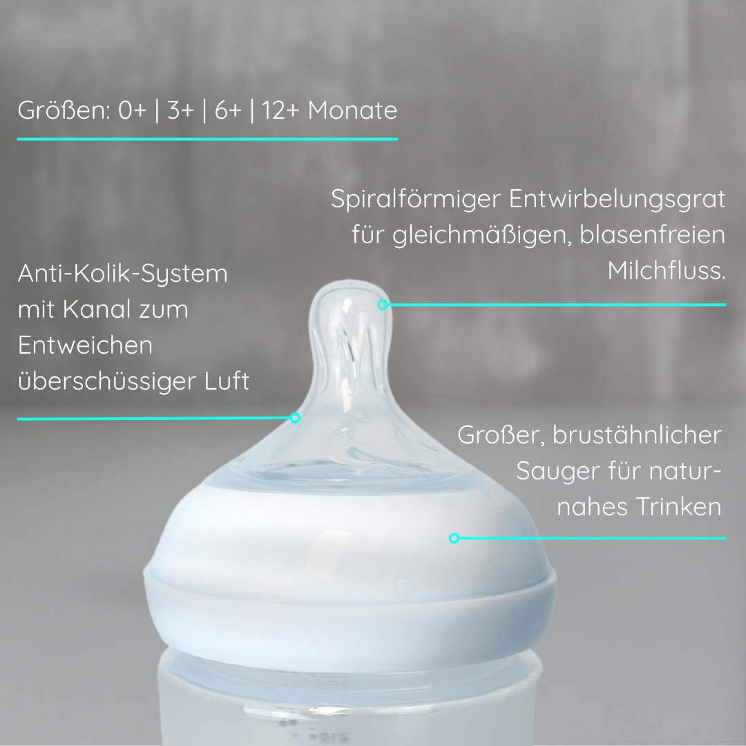 Anti-Colic-Nipples (2 pieces)