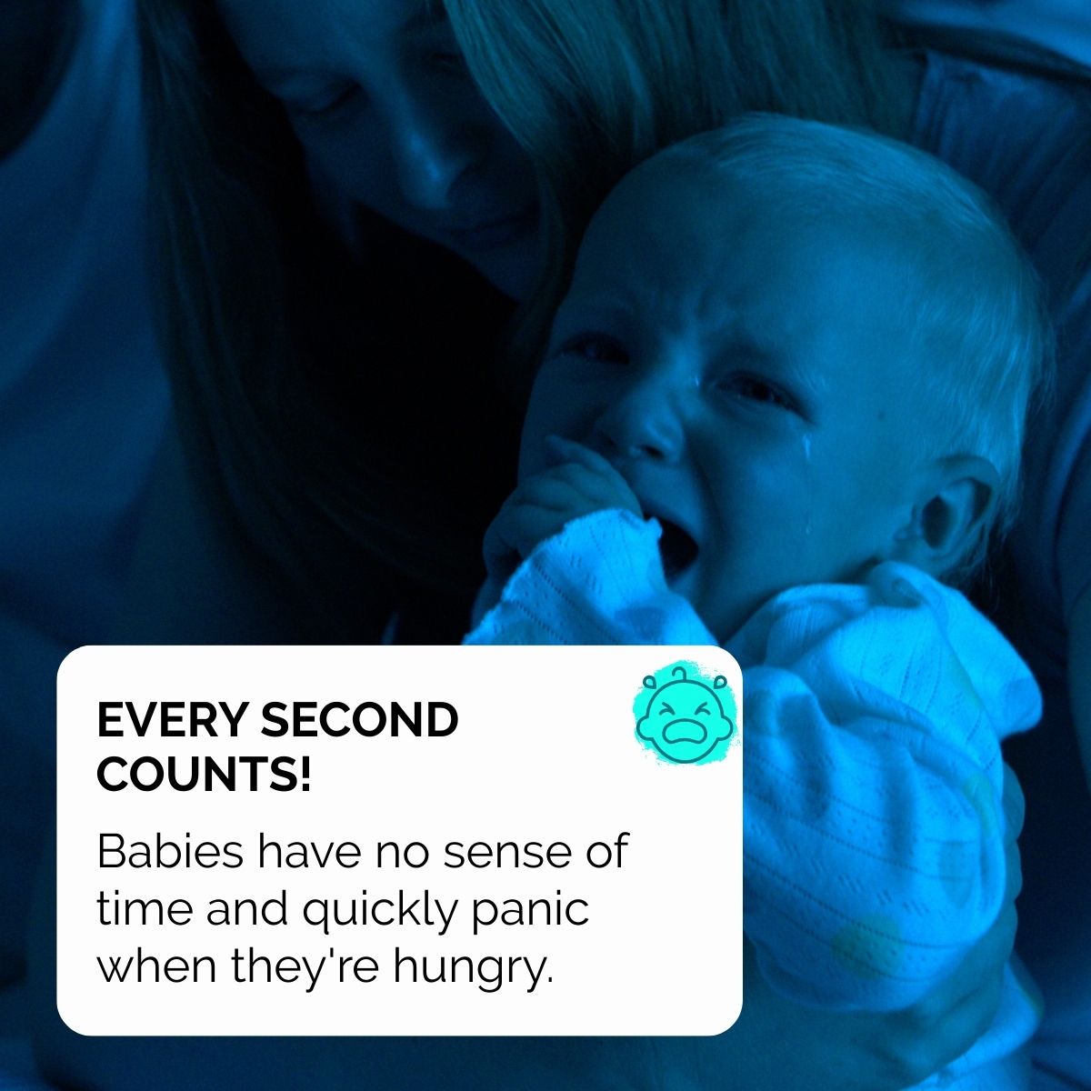 snoozi set: night bottle with bottle warmer