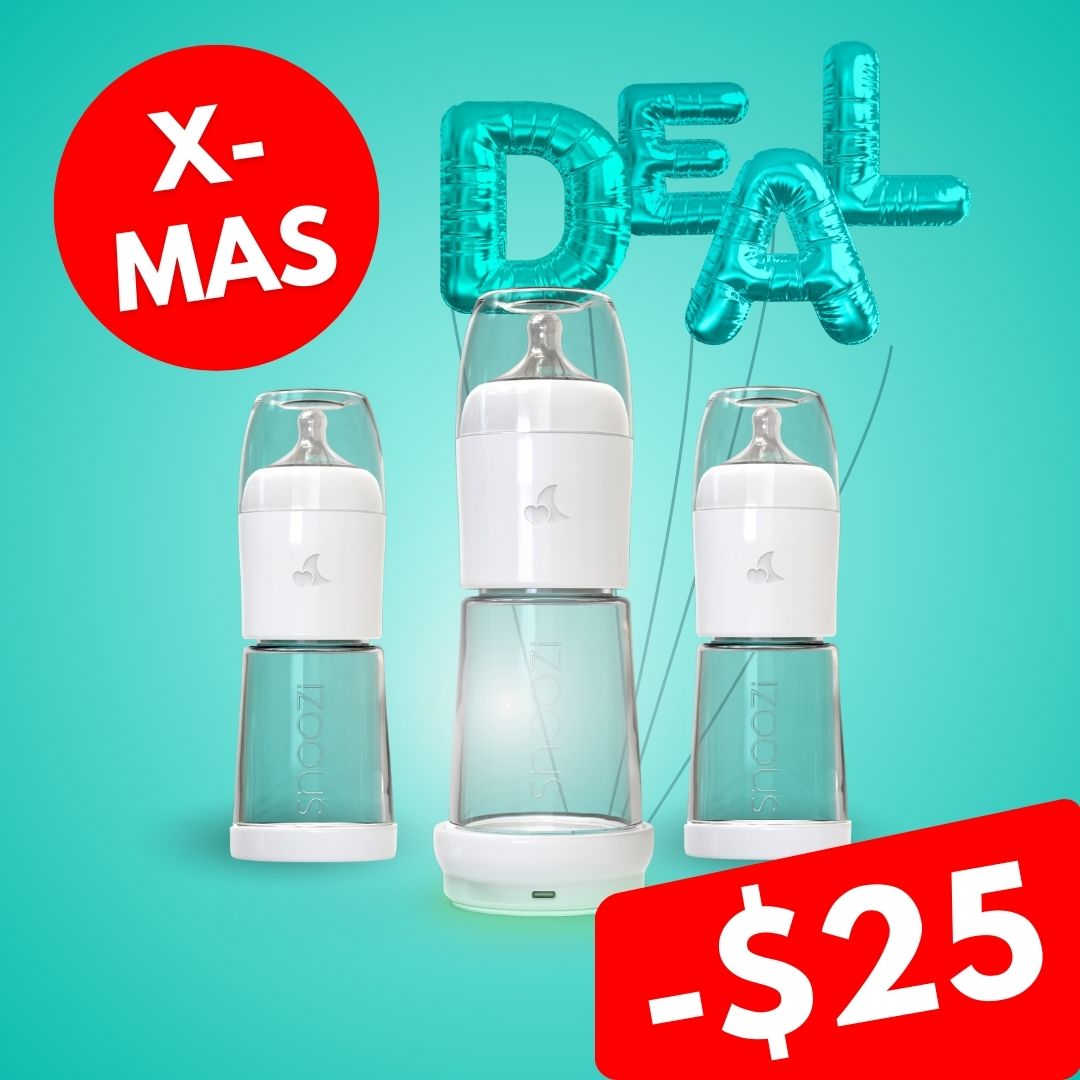 snoozi set: night bottle with bottle warmer - Snoozi US